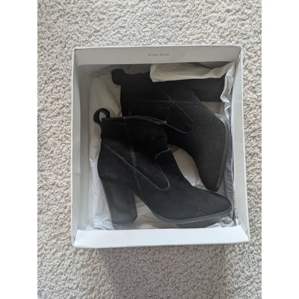 Steve Madden black leather